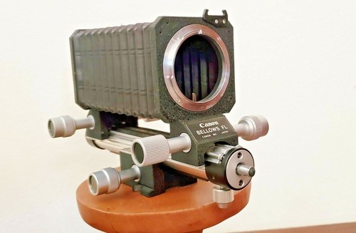 Canon bellows manual focus - bellows, fl
