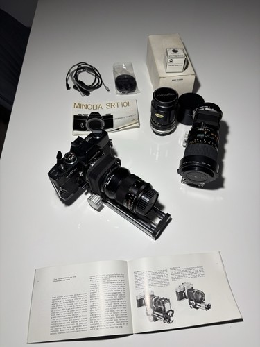 Minolta srt 101 macro - srt-101, +