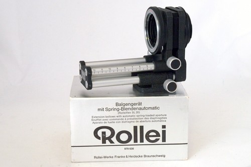 Rolleiflex soufflet pour macro - rolleiflex,